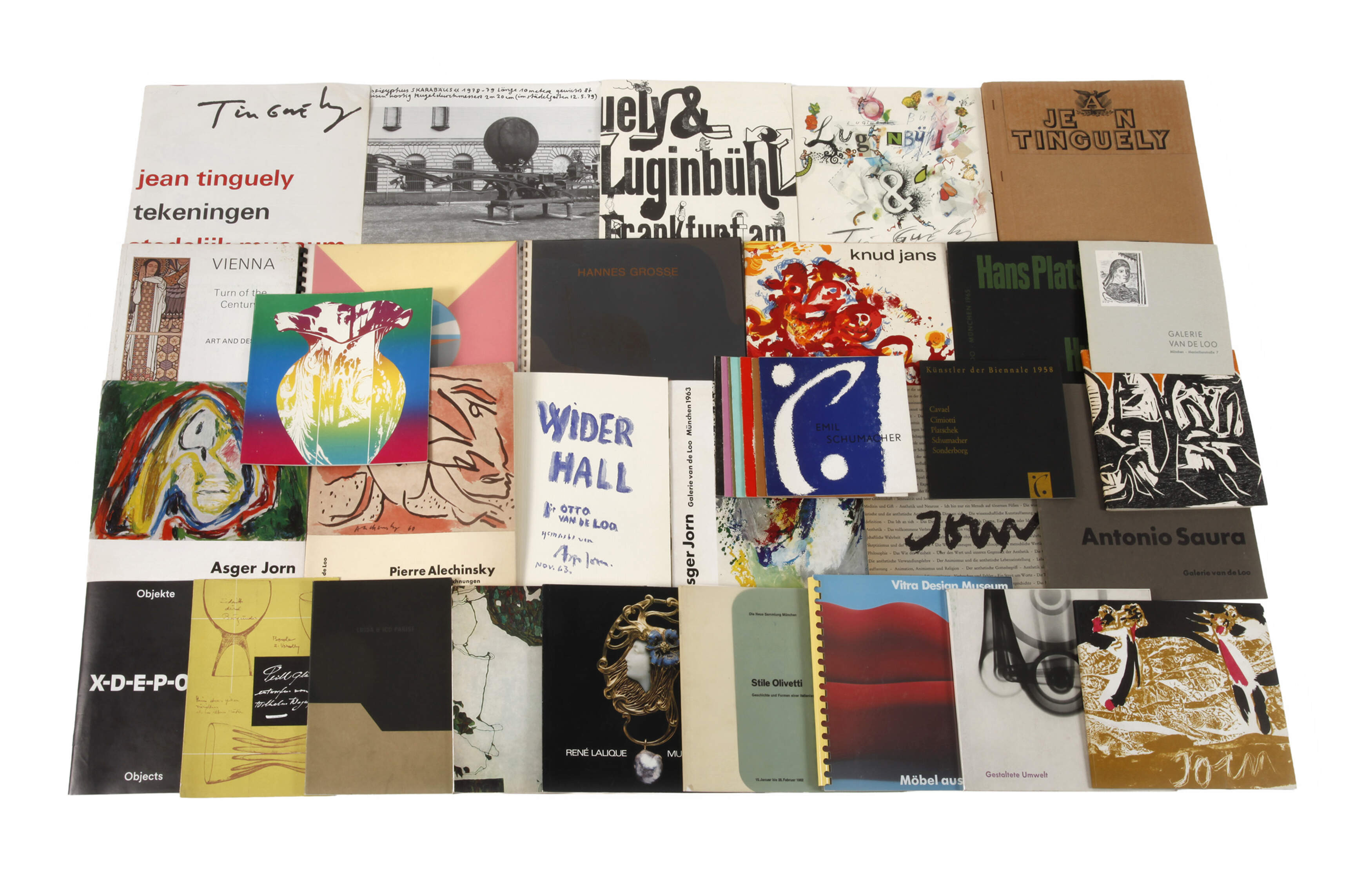 Konvolut Ausstellungskataloge