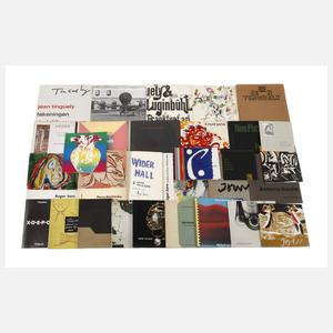 Konvolut Ausstellungskataloge