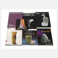 Konvolut Fachliteratur Glas111