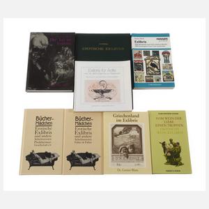 Konvolut Fachliteratur Exlibris