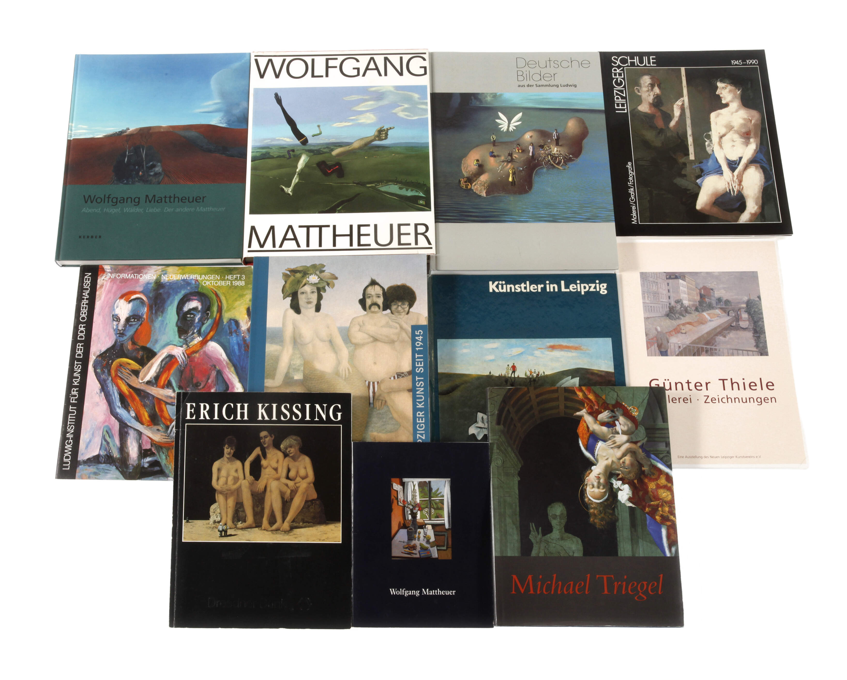 Konvolut Fachliteratur Leipziger Schule