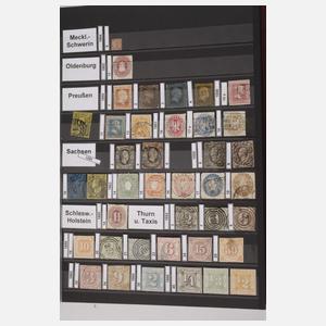 Briefmarkensammlung Deutsches Reich, Besetzungen