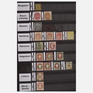 Briefmarkensammlung Deutsches Reich, Besetzungen