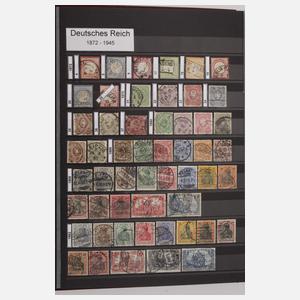 Briefmarkensammlung Deutsches Reich, Besetzungen