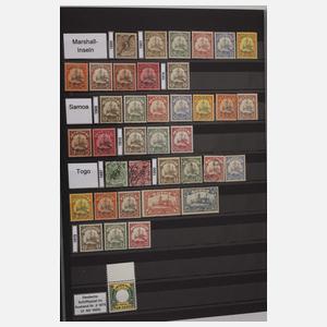 Briefmarkensammlung Deutsches Reich, Besetzungen