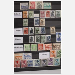 Briefmarkensammlung Deutsches Reich, Besetzungen