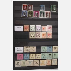 Briefmarkensammlung Deutsches Reich, Besetzungen