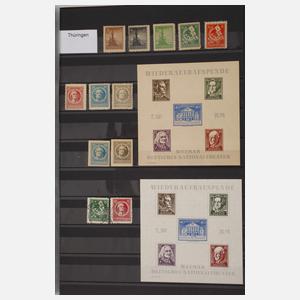 Briefmarkensammlung Deutsches Reich, Besetzungen