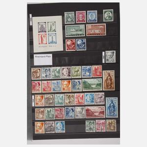 Briefmarkensammlung Besatzungszonen