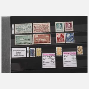 Briefmarkensammlung Besatzungszonen