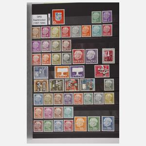 Briefmarkensammlung Besatzungszonen