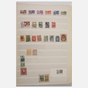 Briefmarkensammlung Deutschland und Welt