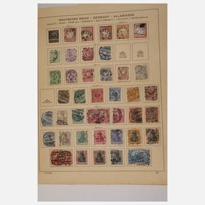 Große Briefmarkensammlung Deutschland und Welt
