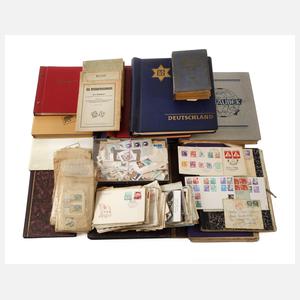 Große Briefmarkensammlung Deutschland und Welt
