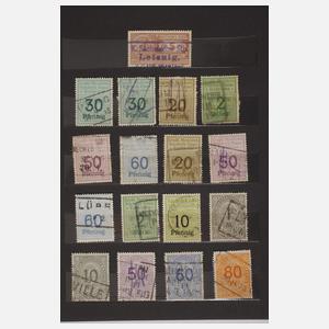 Briefmarkensammlung Deutschland und Welt