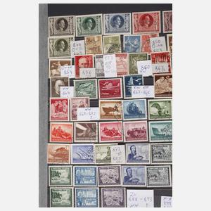 Briefmarkensammlung Deutschland und Welt