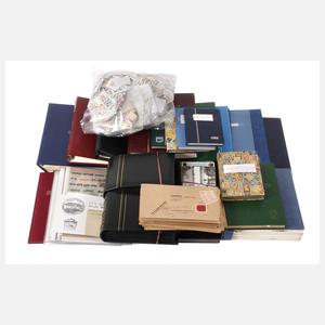 Briefmarkensammlung Deutschland und Welt