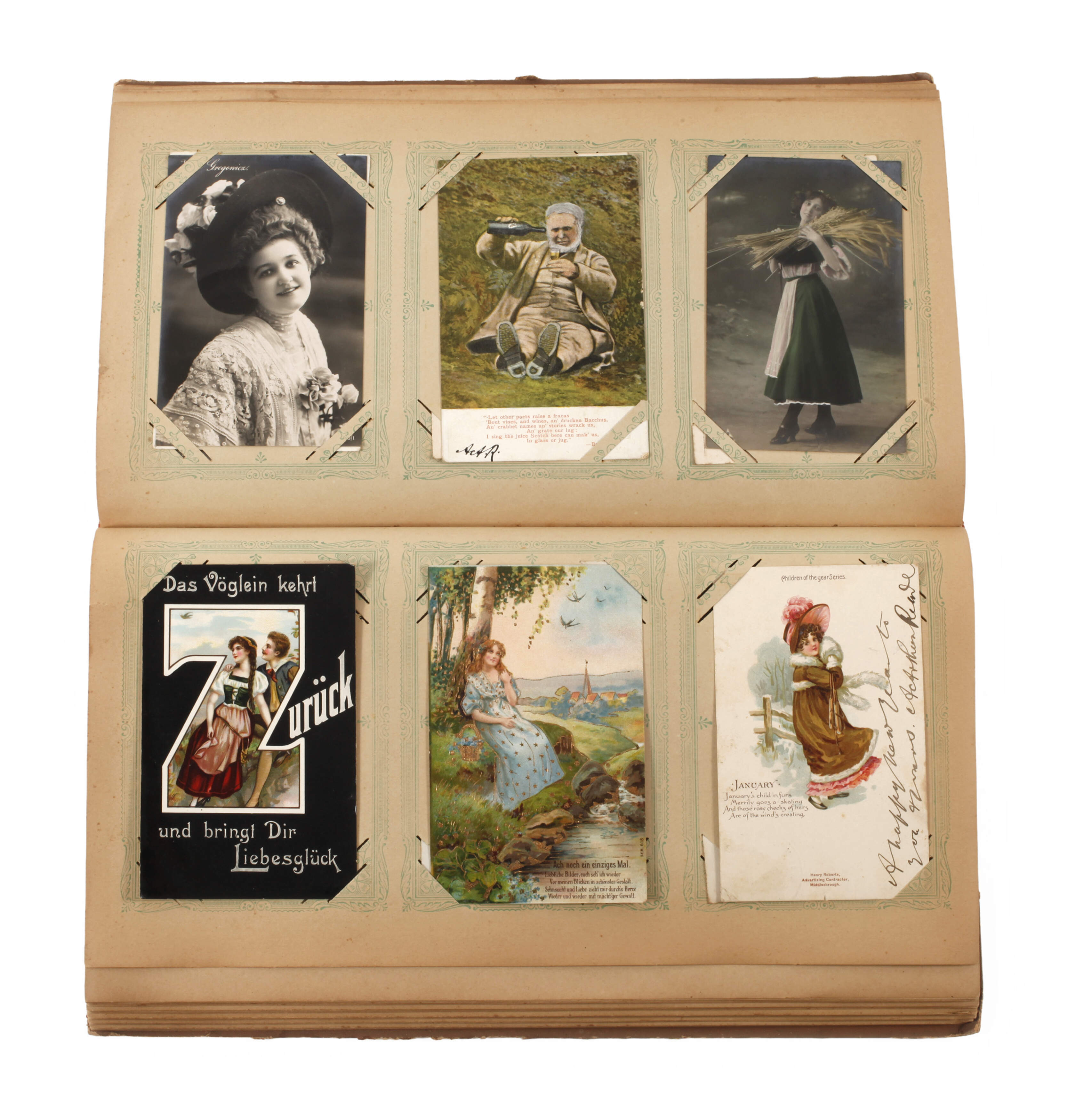Postkartenalbum Kitsch