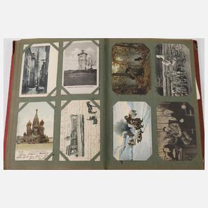 Postkartenalbum Russland