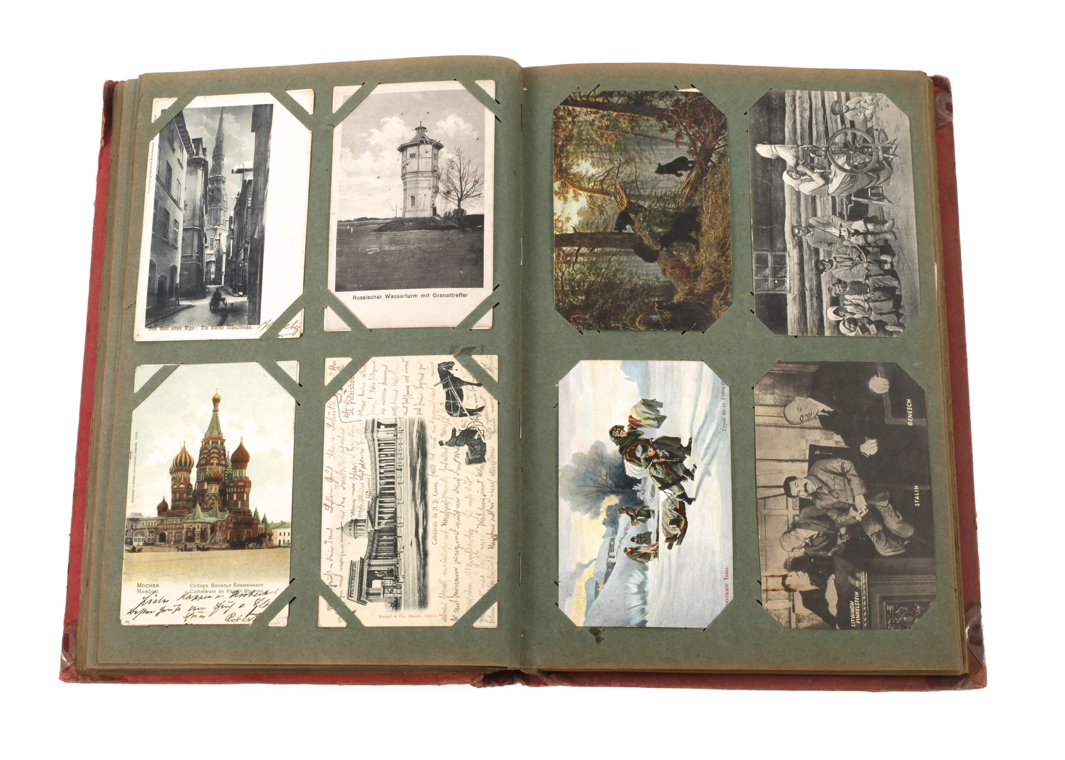 Postkartenalbum Russland