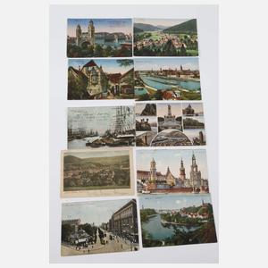 Großes Konvolut Ansichtskarten Deutschland