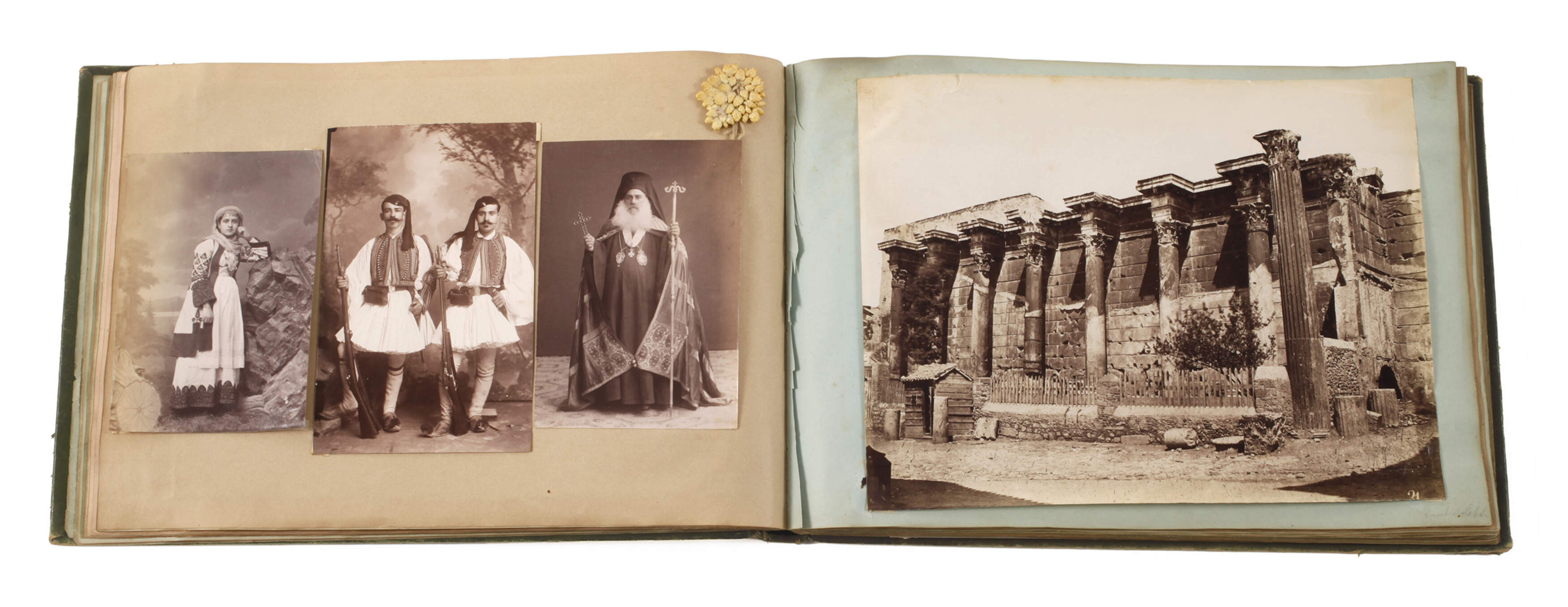 Historisches Reise-Fotoalbum
