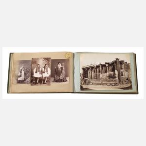 Historisches Reise-Fotoalbum