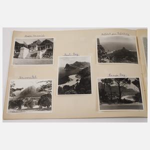 Fünf Reisefotoalben