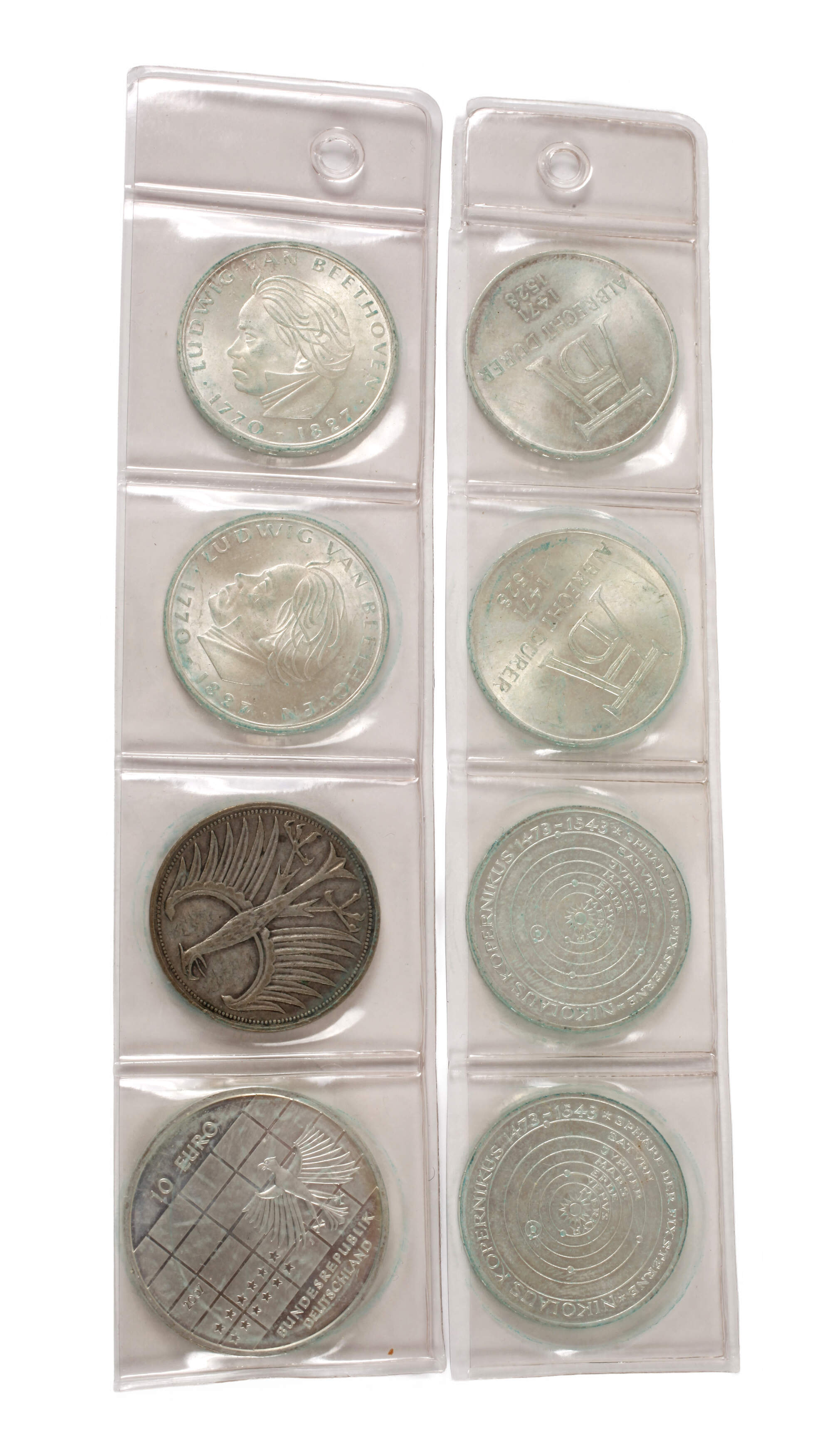 Konvolut 5 und 10 DM Gedenkmünzen BRD