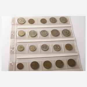 Sammlung Münzen, Medaillen und Scheine