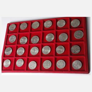 Sammlung Münzen, Medaillen und Scheine