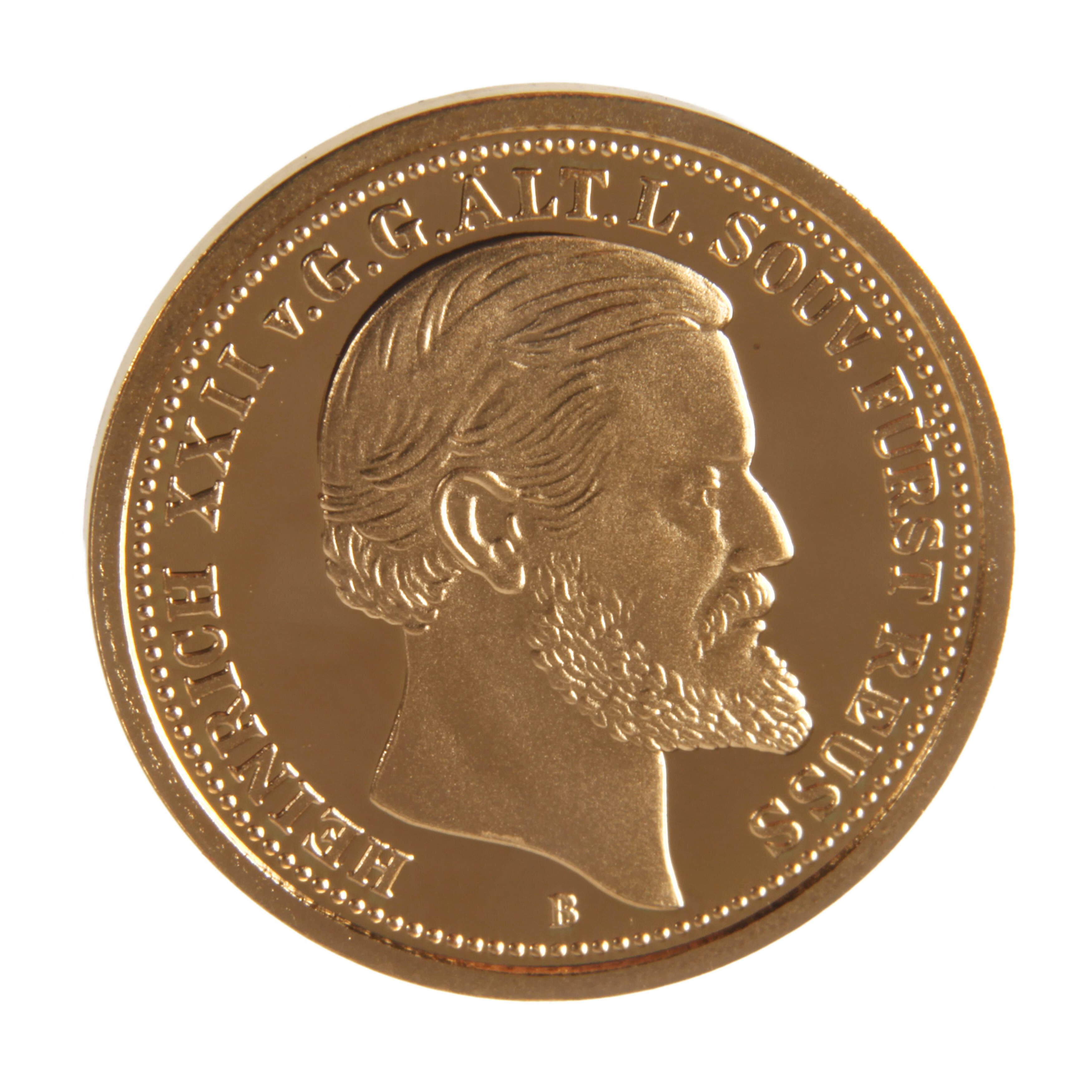 Goldmedaille Reuß