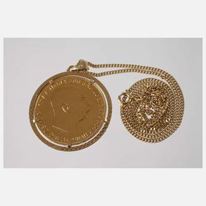 100 Kronen in Gold Österreich