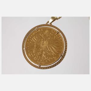 100 Kronen in Gold Österreich
