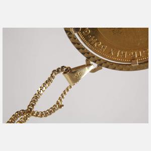 100 Kronen in Gold Österreich