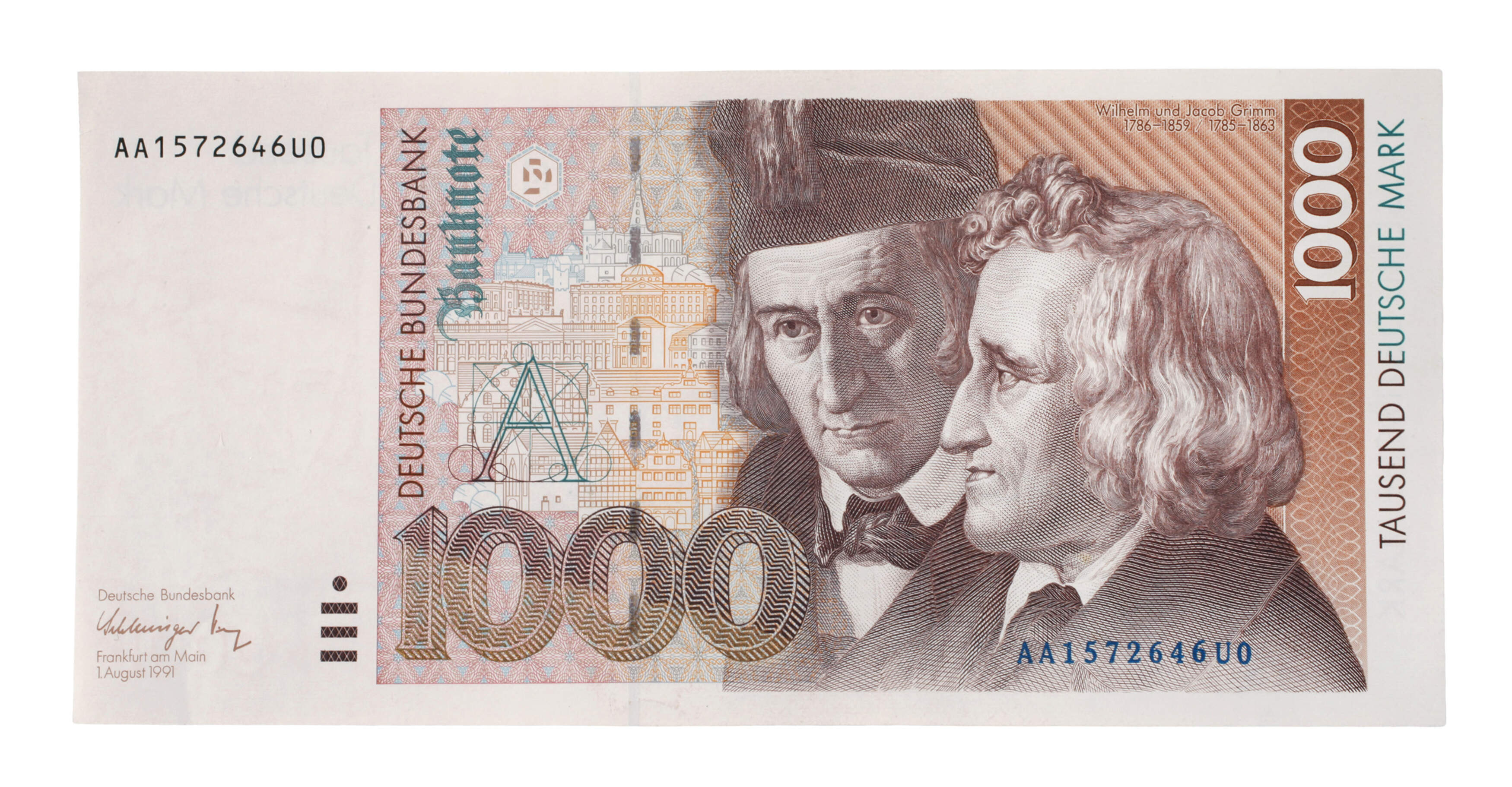 Geldschein 1000 DM