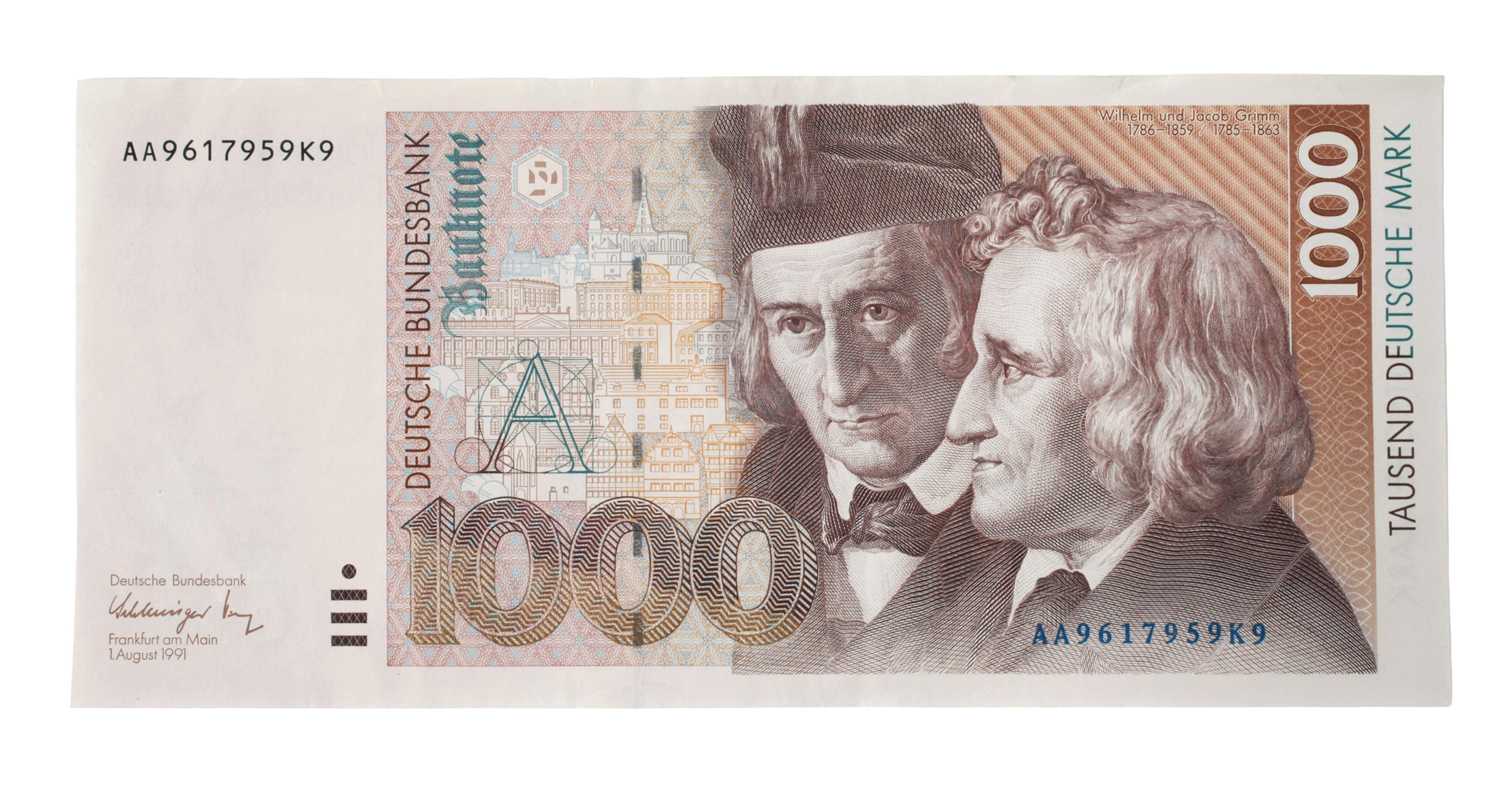 Geldschein 1000 DM
