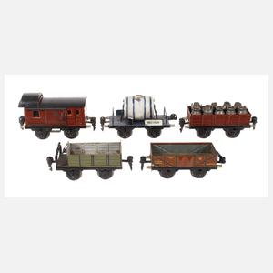 Konvolut Märklin Güterwagen