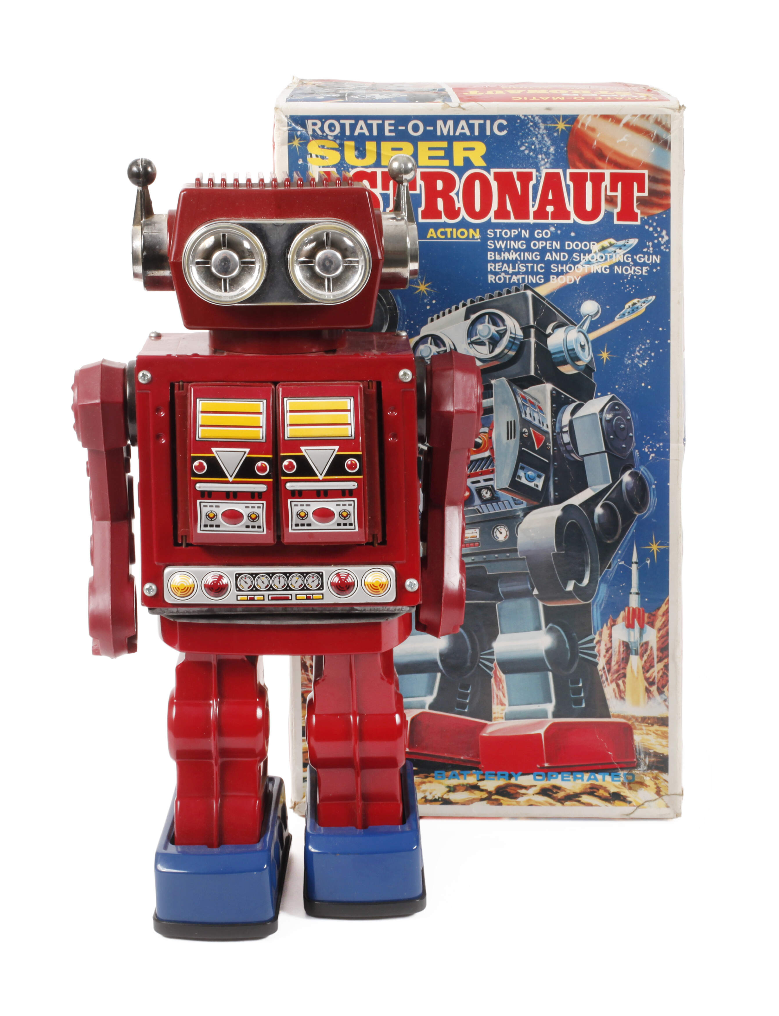 Horikawa Rotate-O-Matic Super Astronaut Red