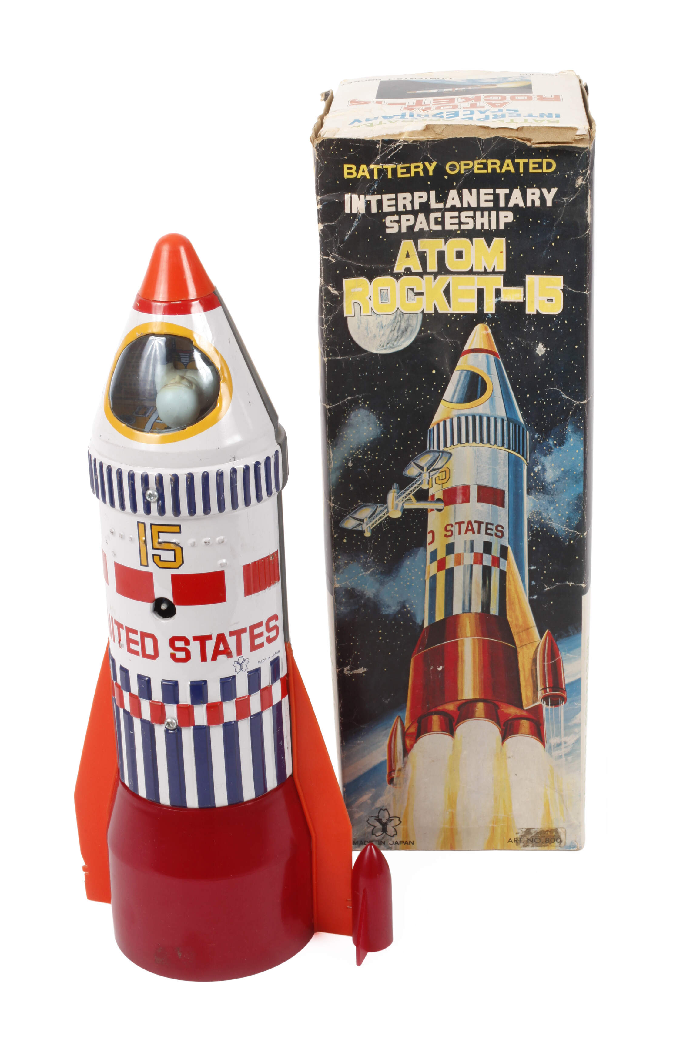 Yonezawa Raumfahrzeug Aton Rocket-15