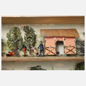 Set Zinnfiguren "Jardin d'Acclimatation"