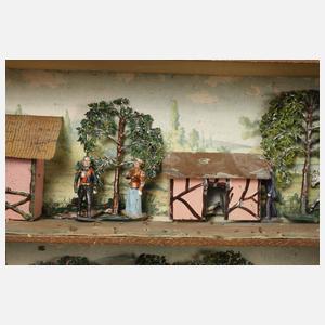 Set Zinnfiguren "Jardin d'Acclimatation"