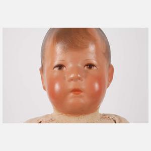Kleine Käthe Kruse Puppe als Junge
