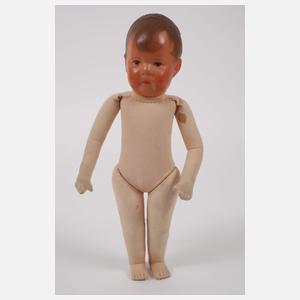 Kleine Käthe Kruse Puppe als Junge