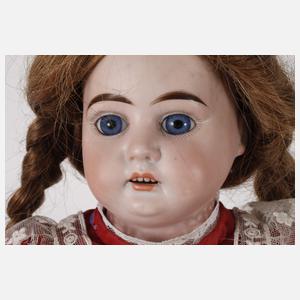 Große Armand Marseille Porzellankopfpuppe