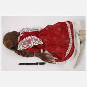 Große Armand Marseille Porzellankopfpuppe