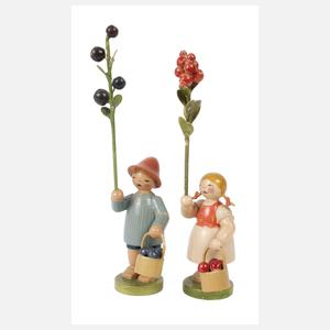Wendt & Kühn frühes Paar Waldkinder
