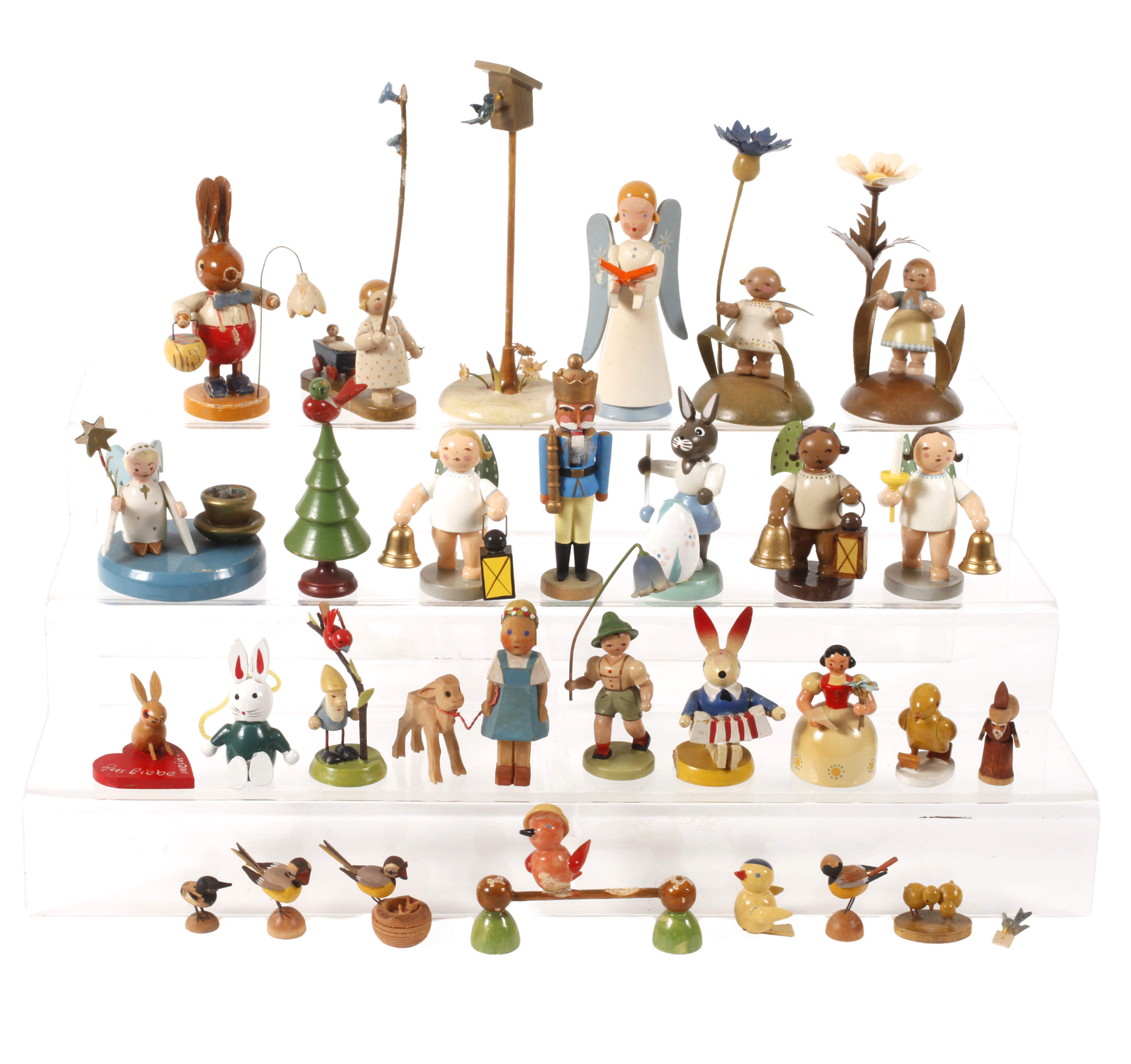 Konvolut Aufstellfiguren Erzgebirge