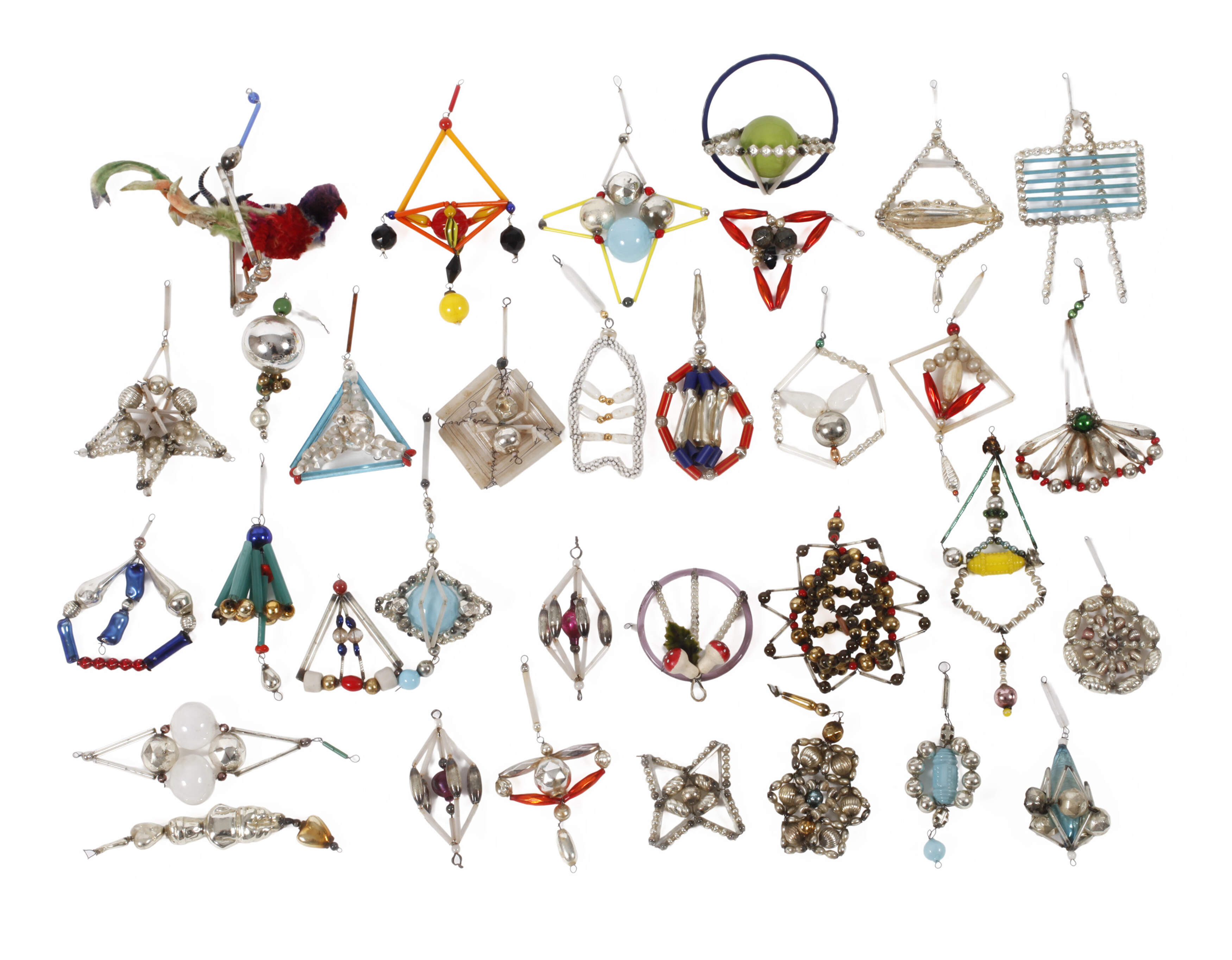 Konvolut Gablonzer Christbaumschmuck