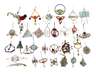 Konvolut Gablonzer Christbaumschmuck